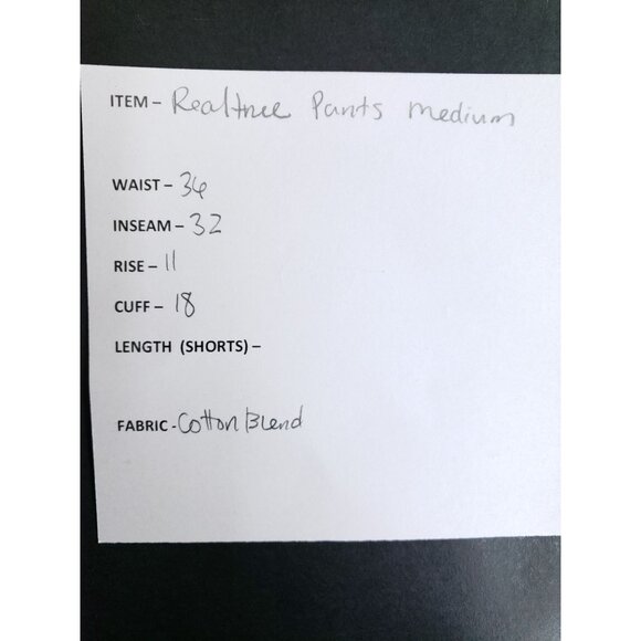 Realtree Mens Camouflage Hunting Pants Size M (32-34) Twill Fabric Full Leg - Picture 10 of 10